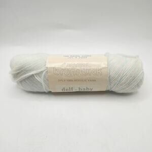 Vintage Brunswick Delf Baby Pastel Ombre 3 Ply Acrylic Yarn 1 Oz USA Pull Skein
